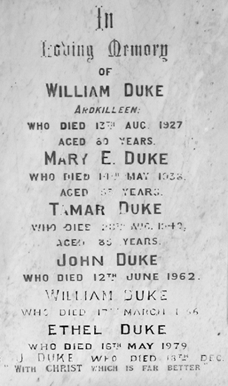 Duke, William, Mary E., Tamar, John, William and Ethel (COI).jpg 108.1K